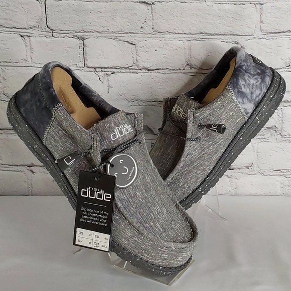 \'HEY DUDE\' WALLY FUNK \'RAVEN\'COLLECTION SLIP-ON SHOES LIMITED EDITION main image 7